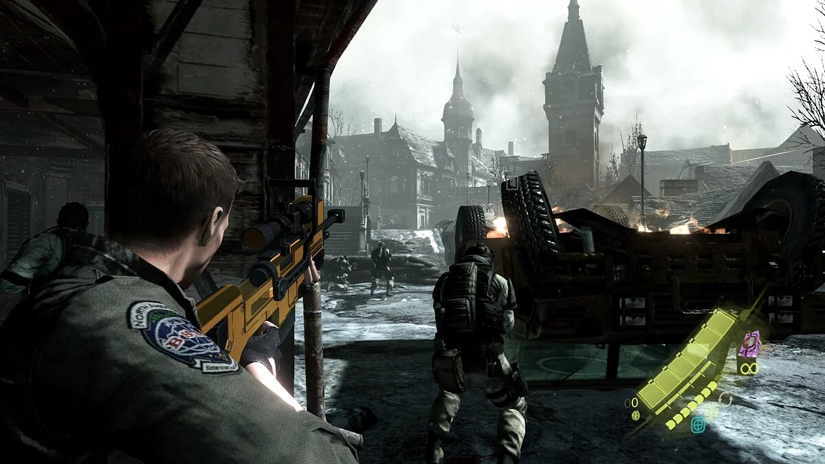 Resident Evil 6 — Золотая винтовка антиматерии