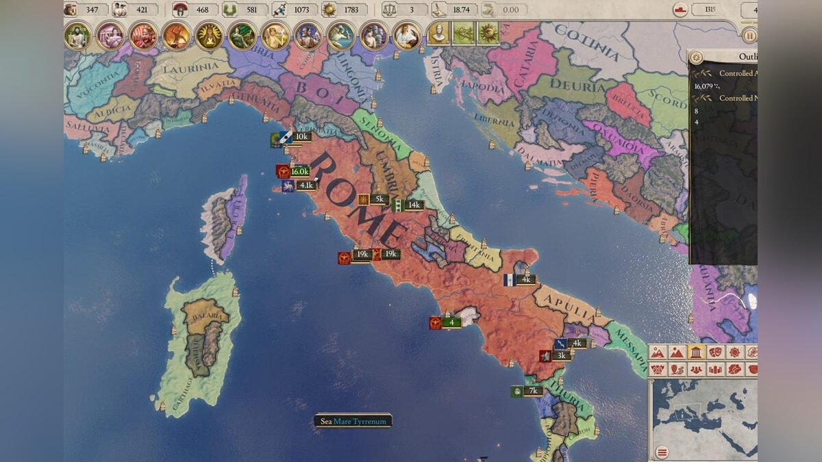 Imperator: Rome — Table for Cheat Engine [1.0 - 1.5.2]