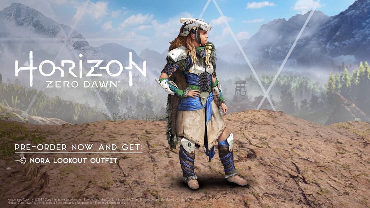 Horizon Zero Dawn Complete Edition — Pre-order costume