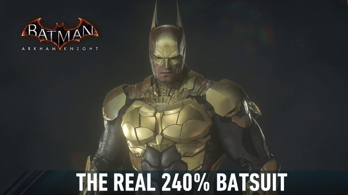 Batman: Arkham Knight Game of the Year Edition — Gilded Battle Suit