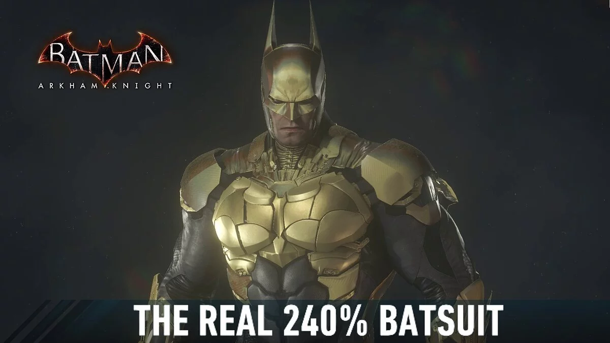 Batman: Arkham Knight Game of the Year Edition — Pozlačena bojna obleka