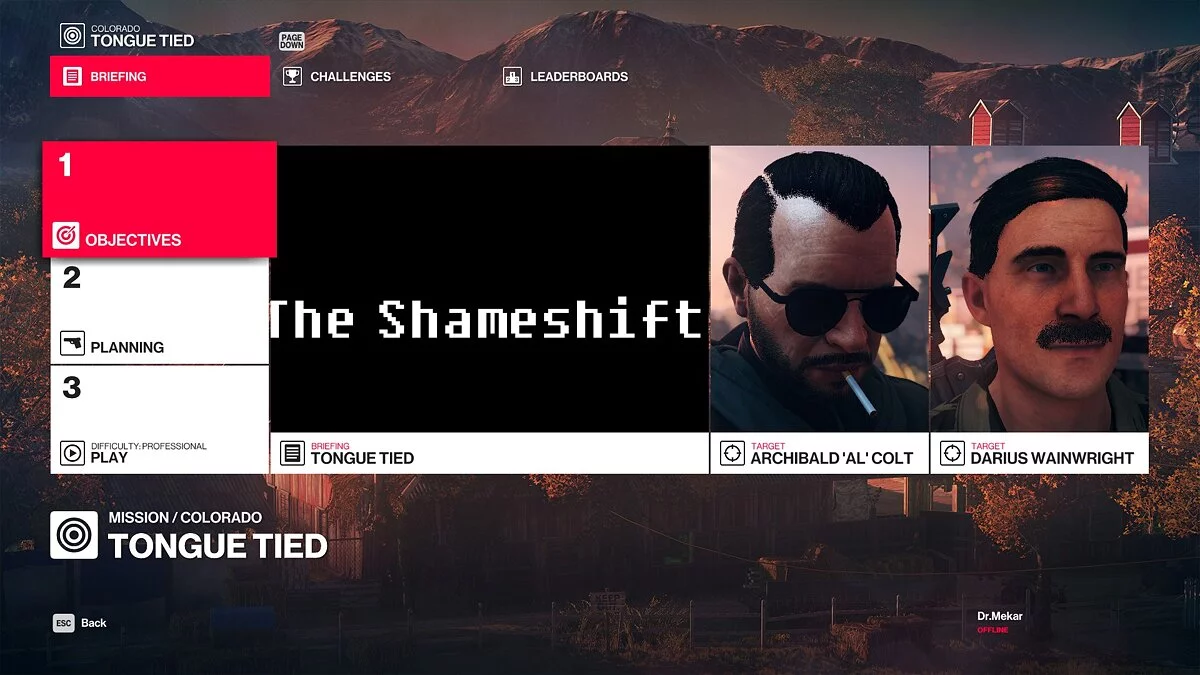 Hitman 2 — Quest - Shameshifters