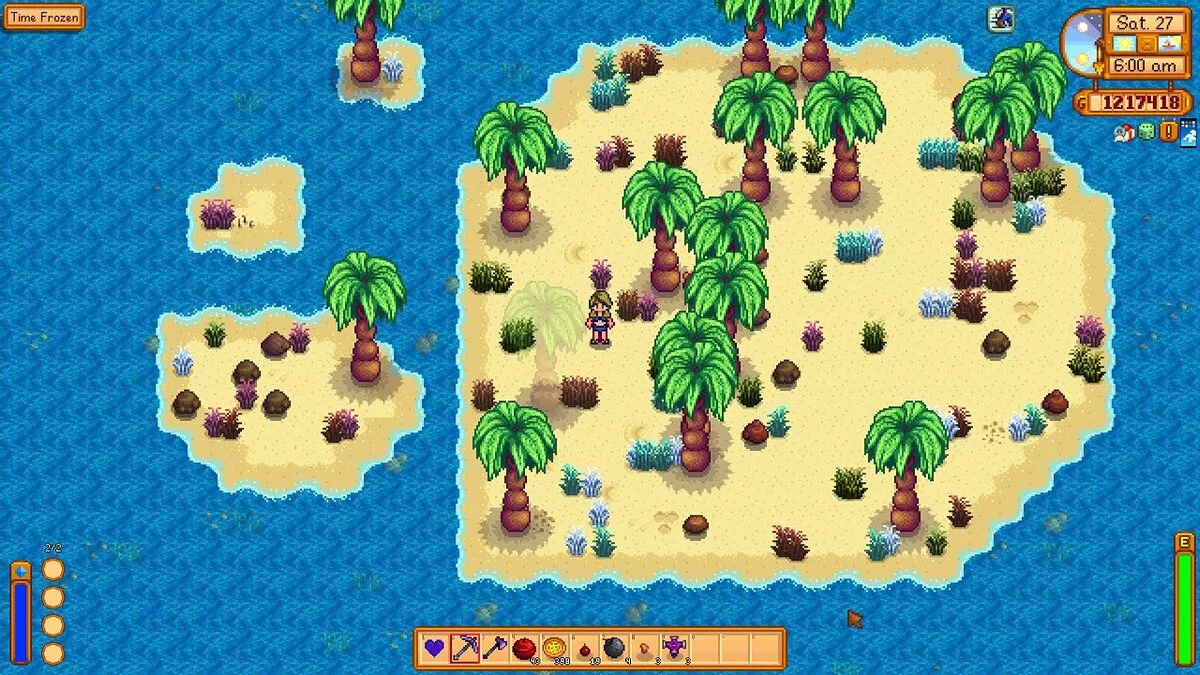 Stardew Valley — Islas generadas procedimentalmente