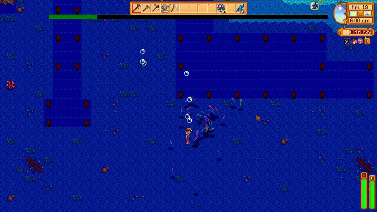 Stardew Valley — Плавание