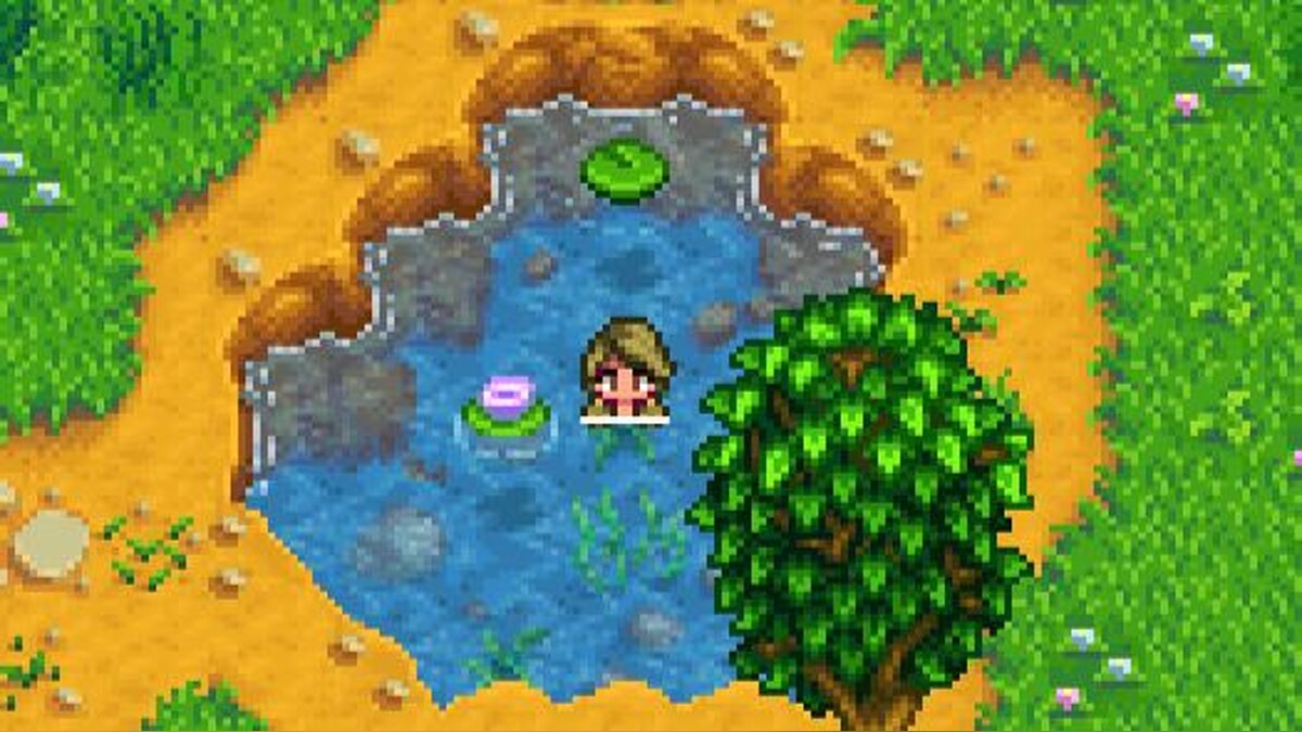 Stardew Valley — Swimming