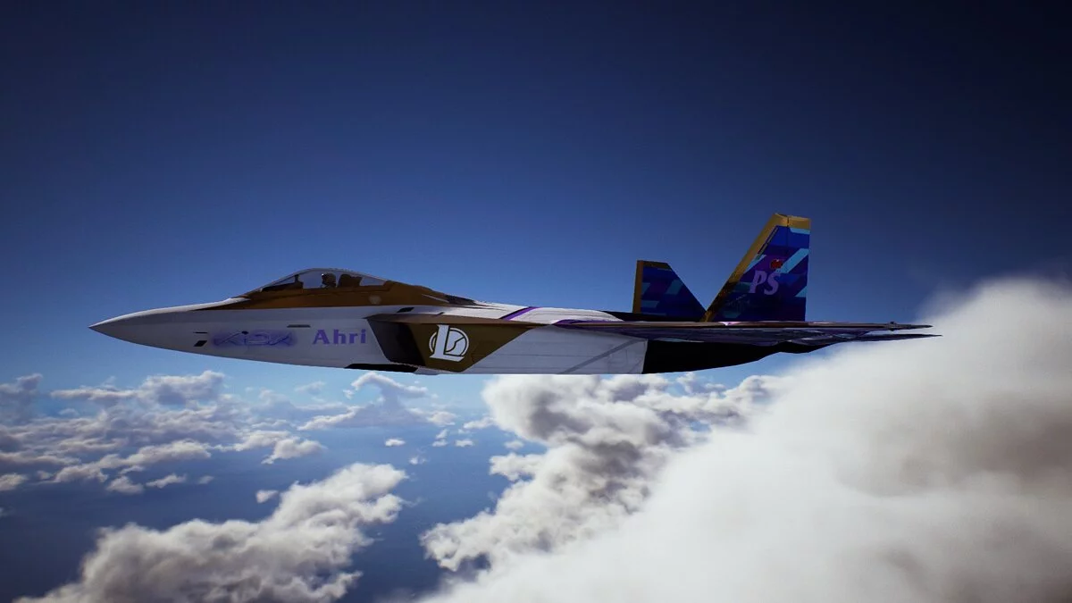 Ace Combat 7: Skies Unknown — Розмальовка у стилі гри League of Legends