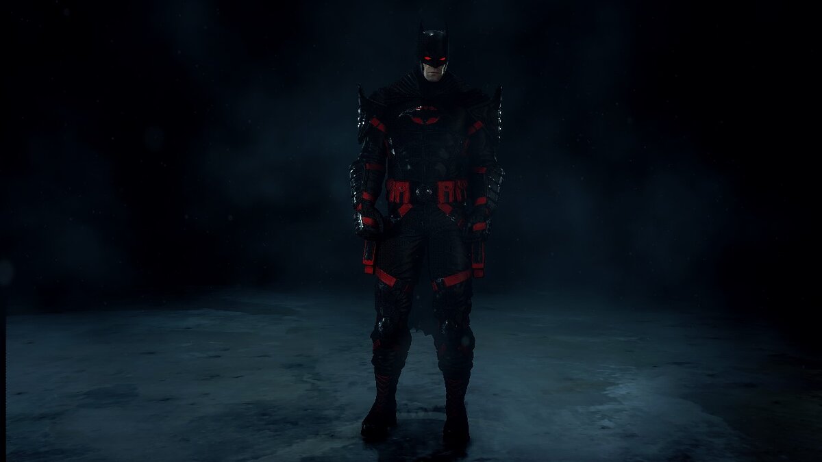 Batman: Arkham Knight Game of the Year Edition — Black and red flashpoint