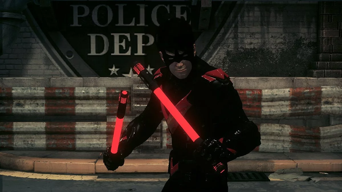 Batman: Arkham Knight Game of the Year Edition — Разные цвета для оружия Найтвинга