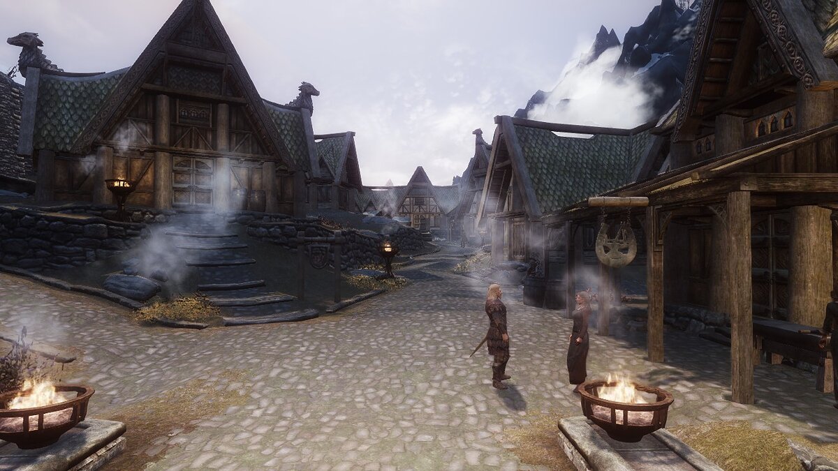 Elder Scrolls 5: Skyrim Special Edition — Clean cities