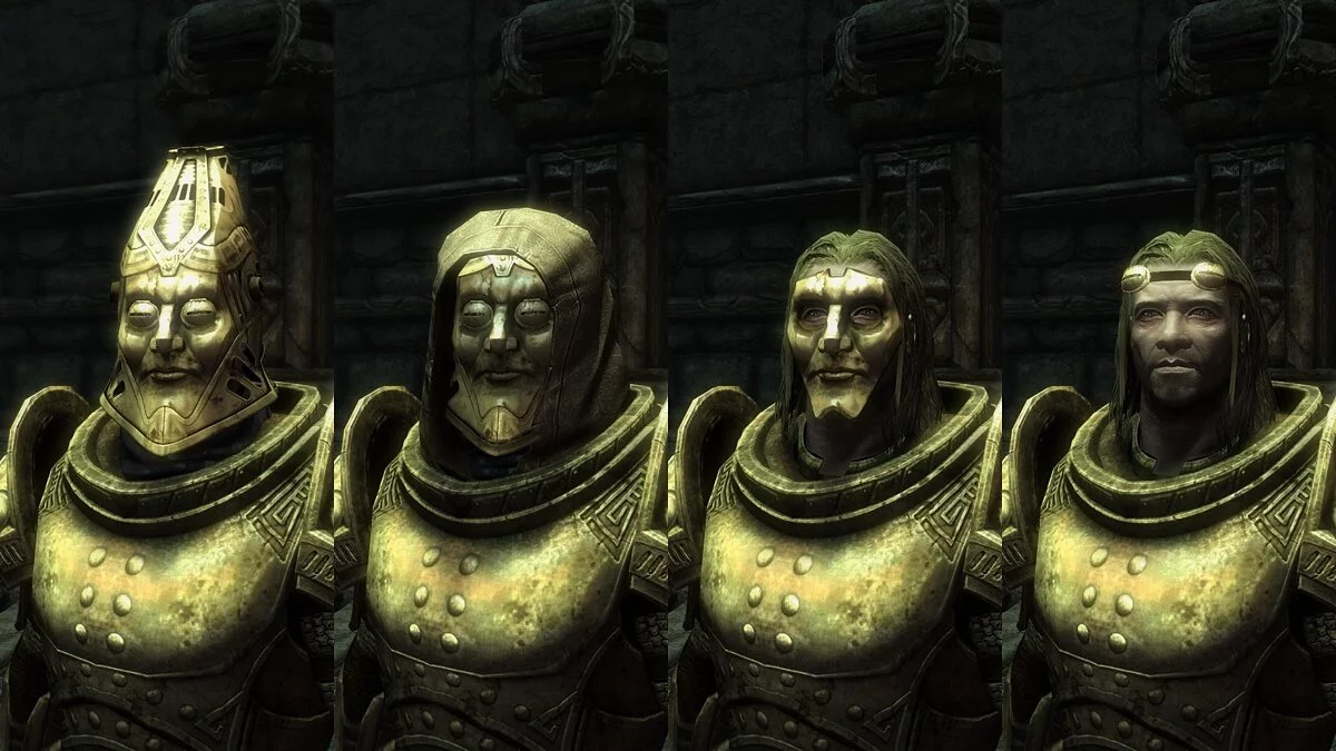 Elder Scrolls 5: Skyrim Special Edition — Двемерский шлем в духе Морровинда