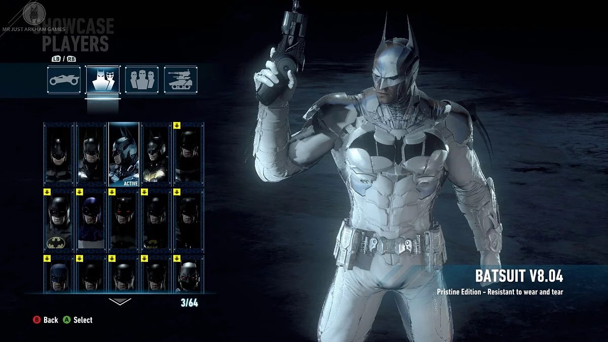 Batman: Arkham Knight Game of the Year Edition — Белый костюм