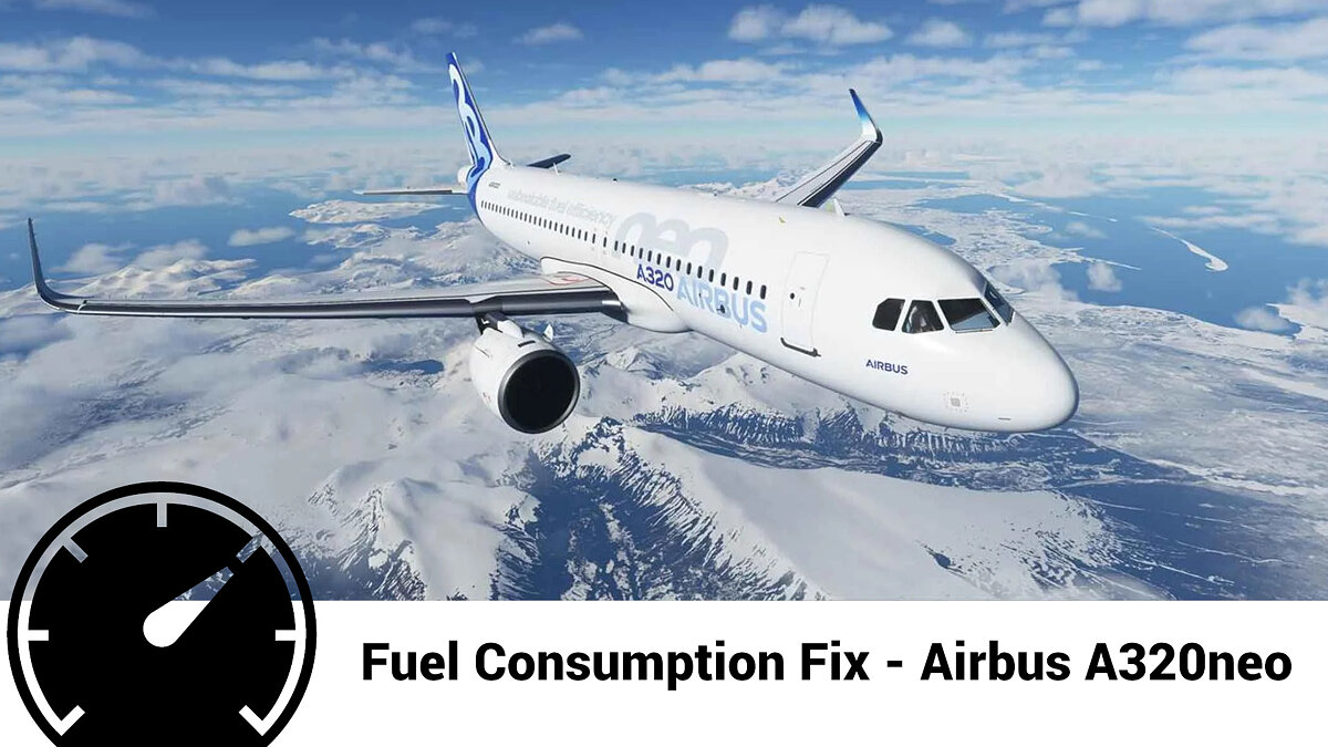 Microsoft Flight Simulator — Fuel fix for Airbus A320neo