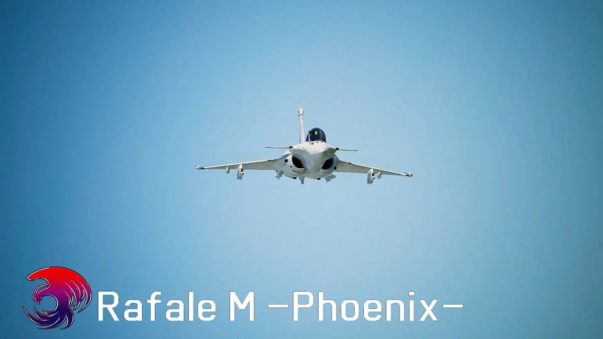 Ace Combat 7: Skies Unknown — Phoenix coloring page for Rafale M