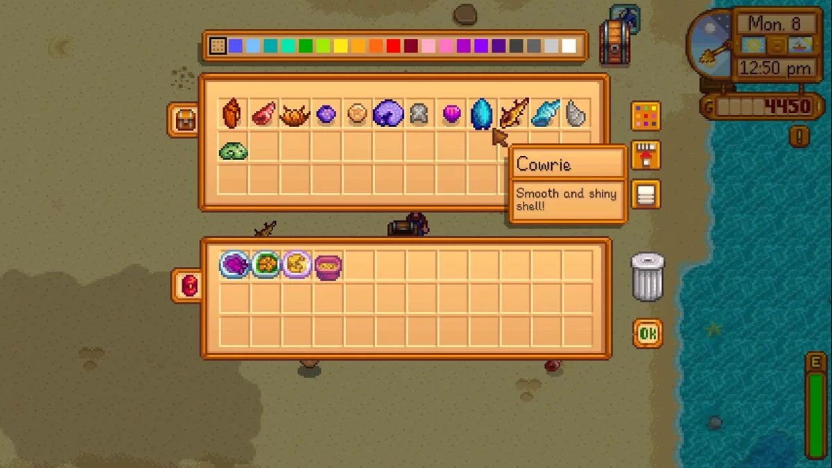 Stardew Valley — Нові інгредієнти на пляжі