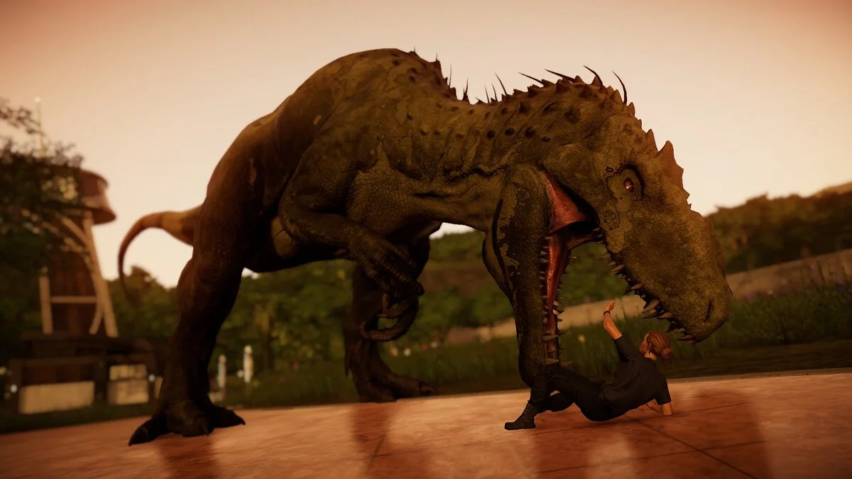 Jurassic World Evolution — Реалистичный индоминус рекс