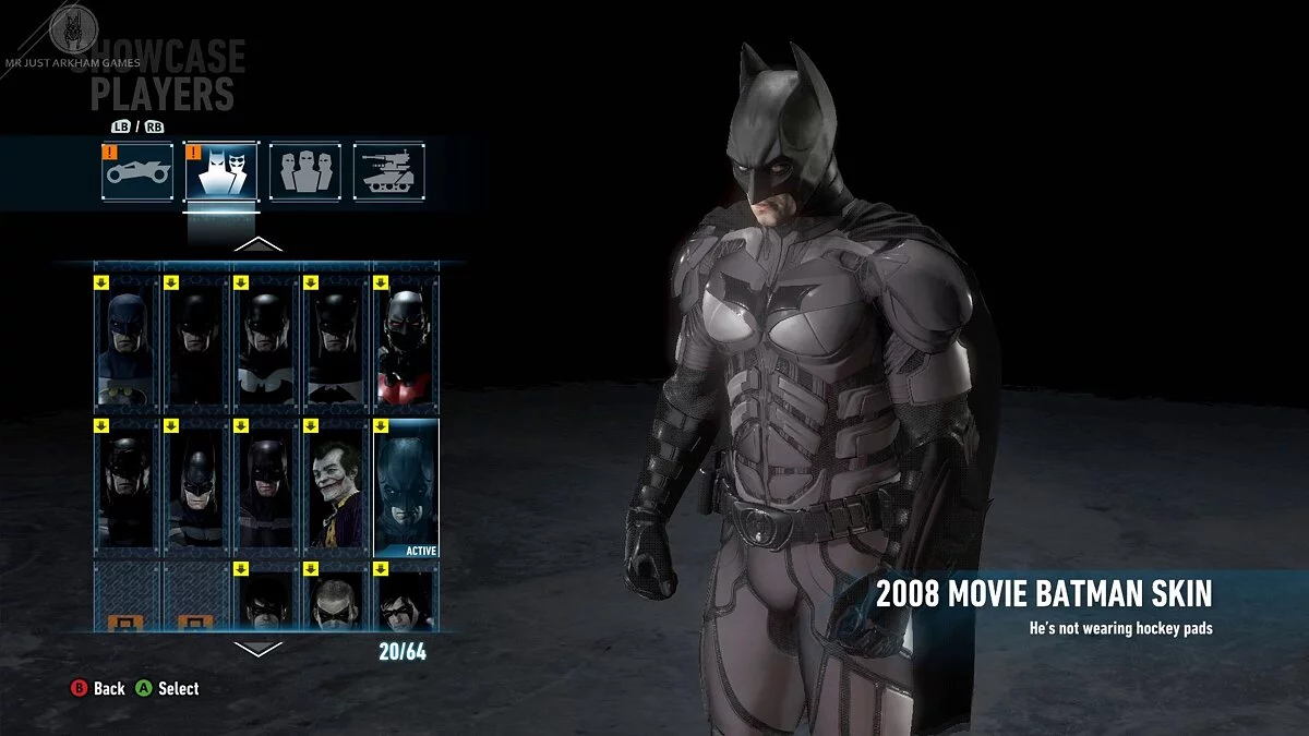 Batman: Arkham Knight Game of the Year Edition — Серо-черный костюм Нолана