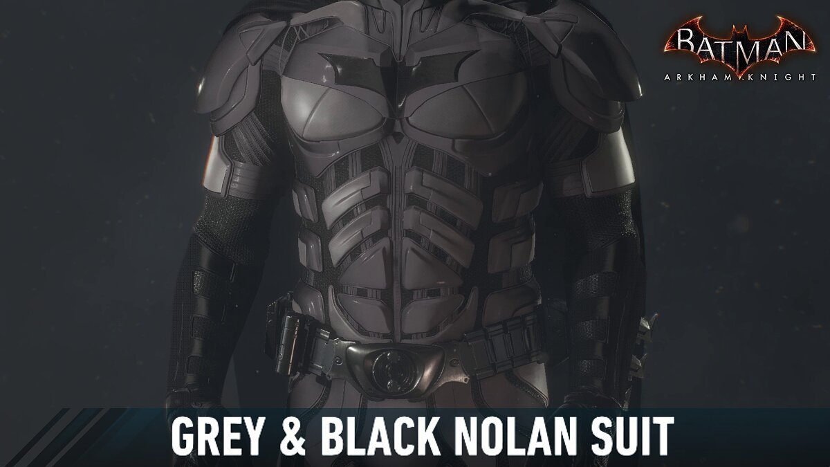 Batman: Arkham Knight Game of the Year Edition — Nolan's gray and black suit