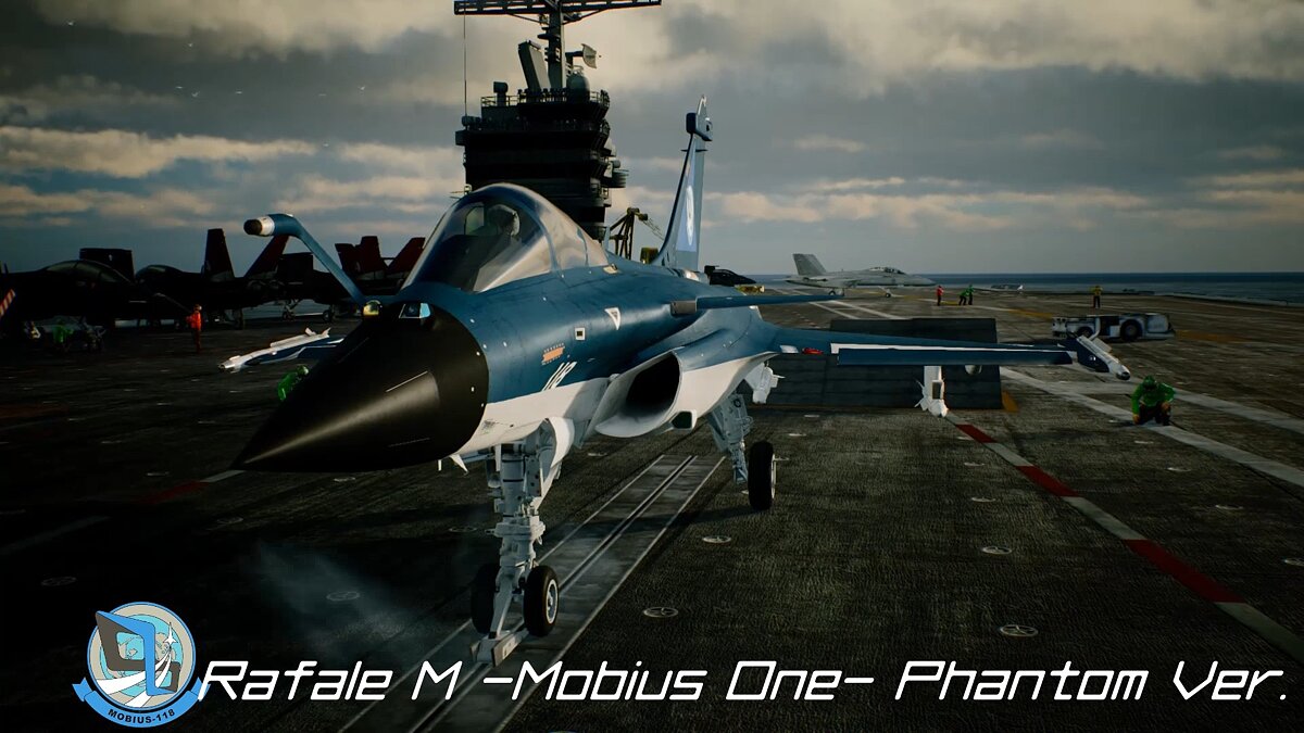 Ace Combat 7: Skies Unknown — New livery for the Rafale M aircraft