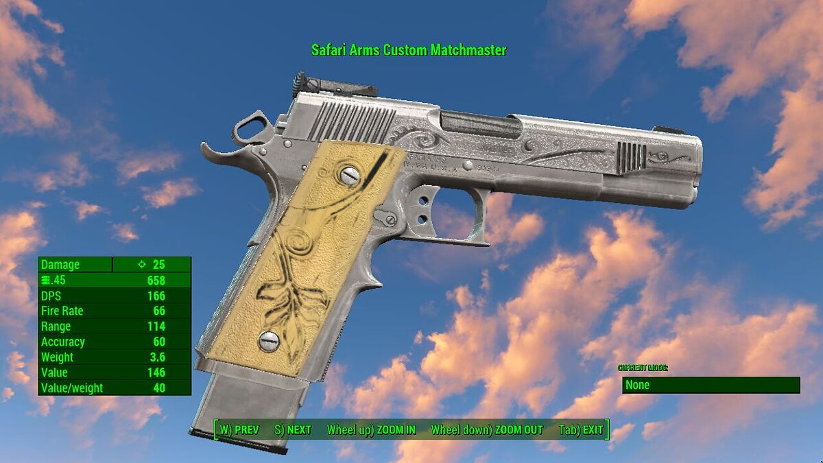 Fallout 4: Game of the Year Edition — Matchmaster 1911 pistol