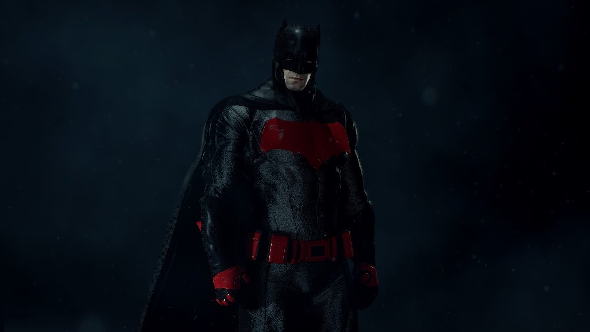 Batman: Arkham Knight Game of the Year Edition — Black and red Batman costume