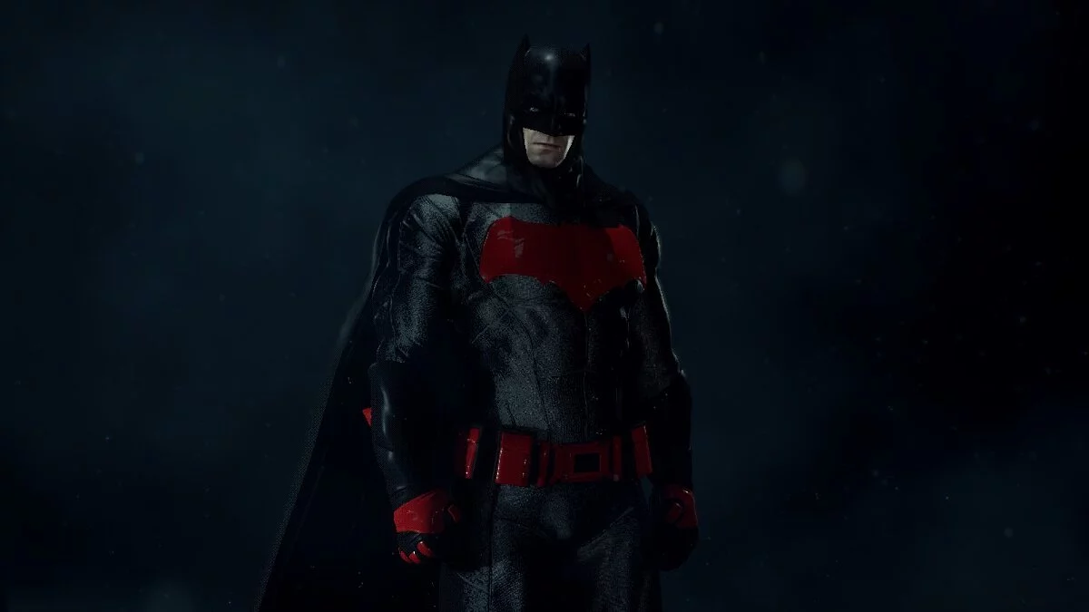 Batman: Arkham Knight Game of the Year Edition — Black and red Batman costume