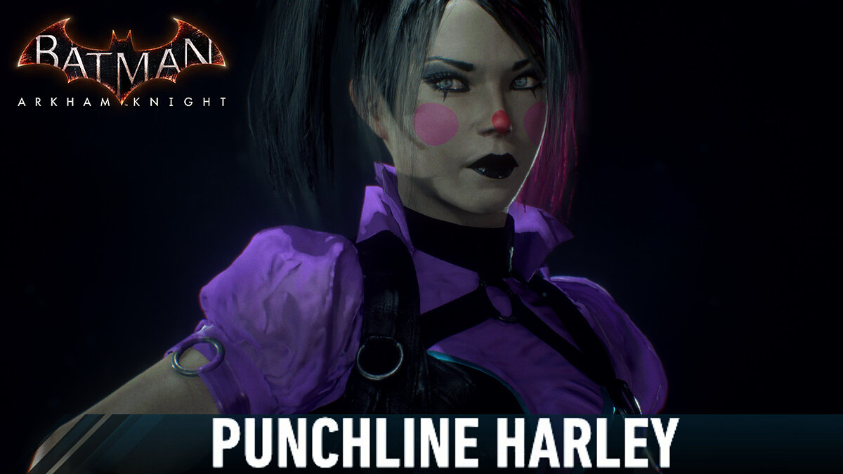 Batman: Arkham Knight Game of the Year Edition — New colors for Harley Quinn