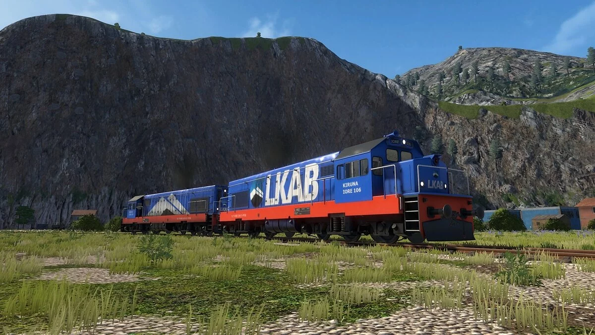 Derail Valley — Decoración LKAB para la locomotora DE6