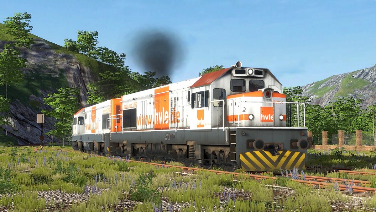 Derail Valley — HVLE livery for the DE6 locomotive