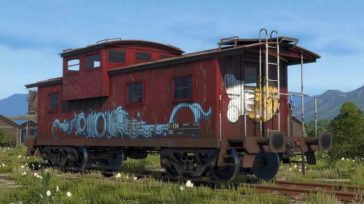 Derail Valley — Graffiti for the carriage