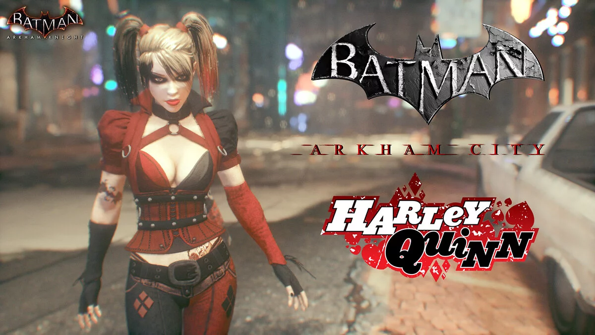 Batman: Arkham Knight Game of the Year Edition — Harley Quinn from the game Batman: Arkham City