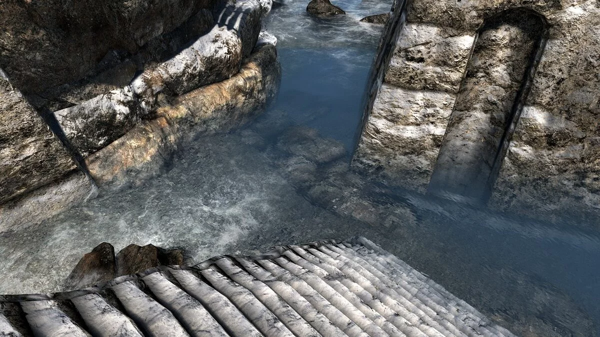 Elder Scrolls 5: Skyrim Special Edition — Improved mountain water