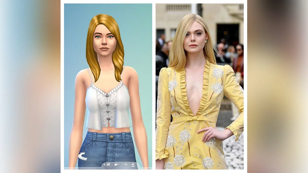 The Sims 4 — Elle Fanning