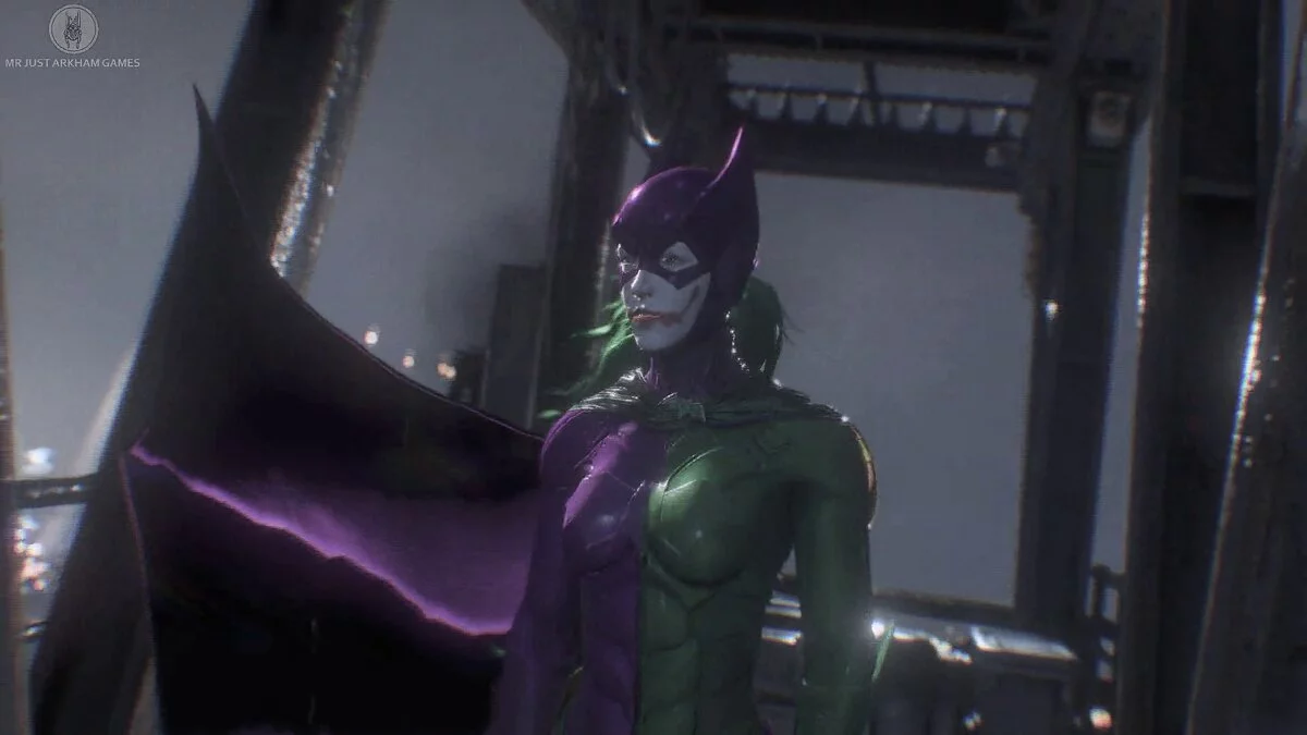 Batman: Arkham Knight Game of the Year Edition — Бетгерл і Найтвінґ в образі Джокера