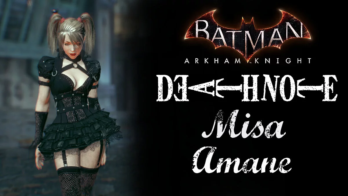 Batman: Arkham Knight Game of the Year Edition — Misa Amane from the anime "Death Note"