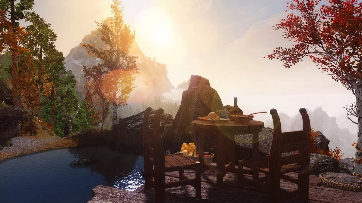 Elder Scrolls 5: Skyrim Special Edition — Осенняя хижина