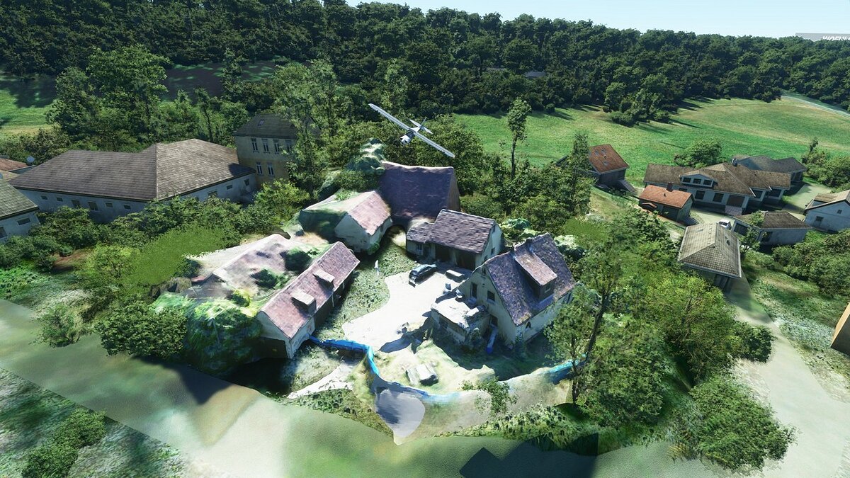 Microsoft Flight Simulator — Drachenschanze estate in Altschauerberg