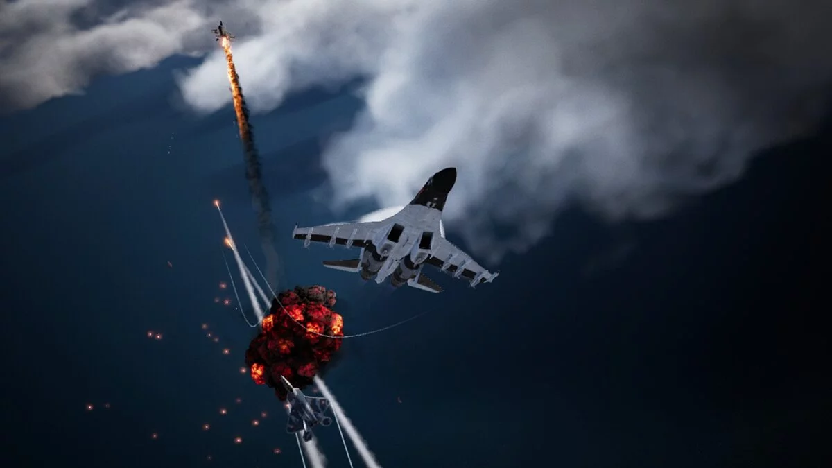 Ace Combat 7: Skies Unknown — Су-35 З розмальовка журавлик