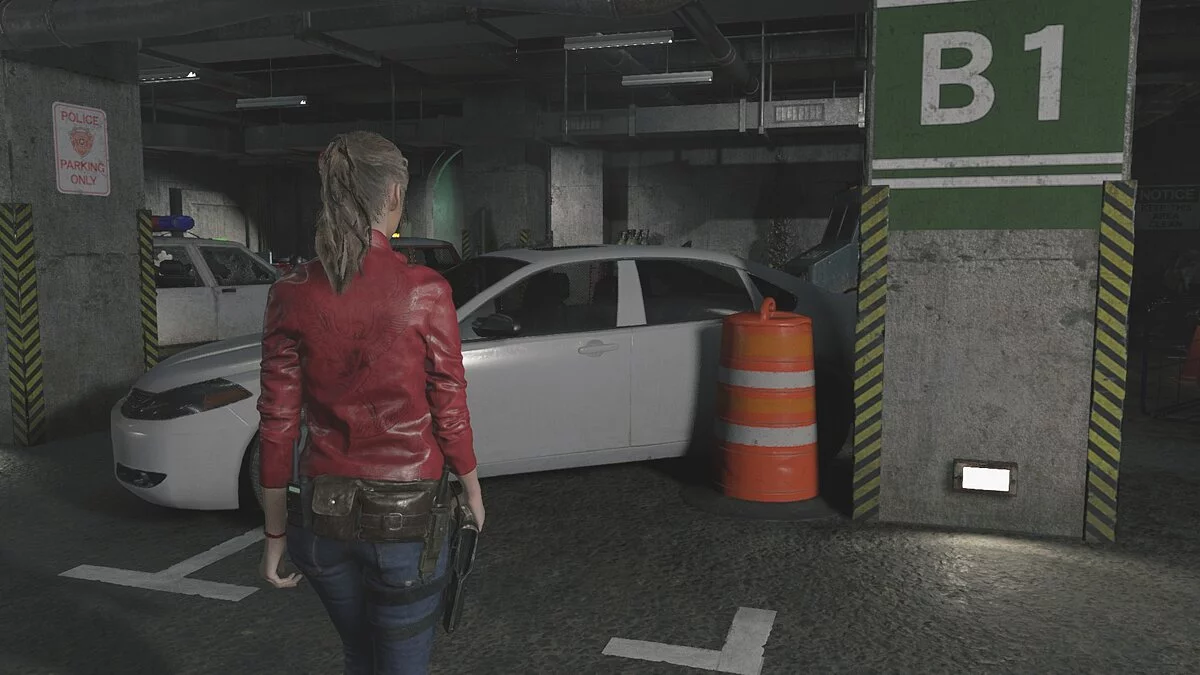 Resident Evil 2 — Віддалення камери від Клер 1.2