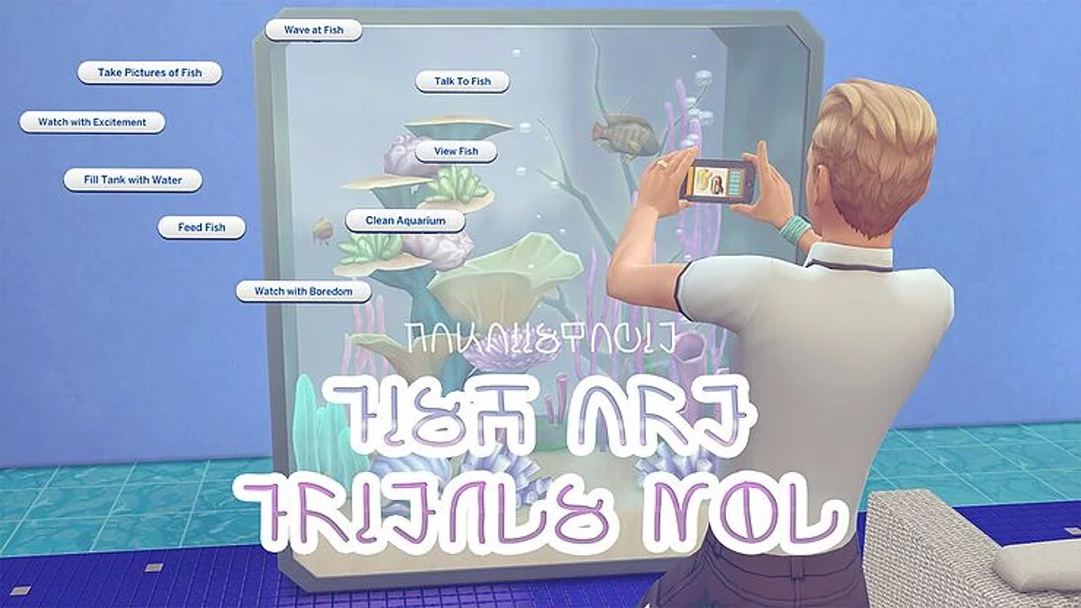 The Sims 4 — Nuevas interacciones con peces (24/08/2020)