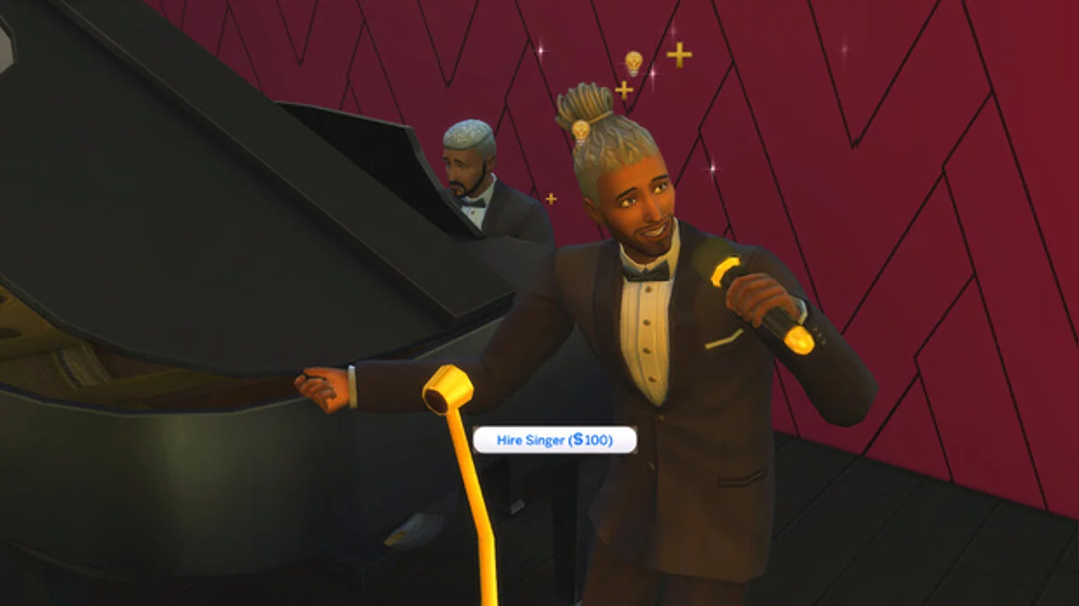 The Sims 4 — contratar un cantante