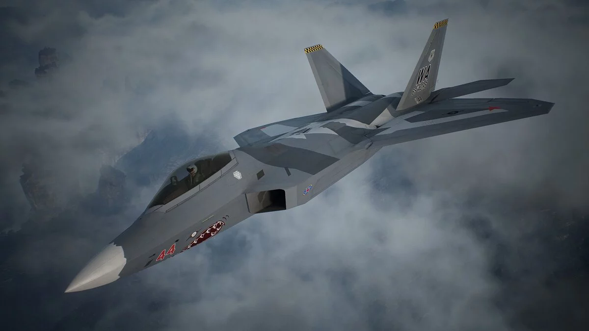 Ace Combat 7: Skies Unknown — F-22 shark