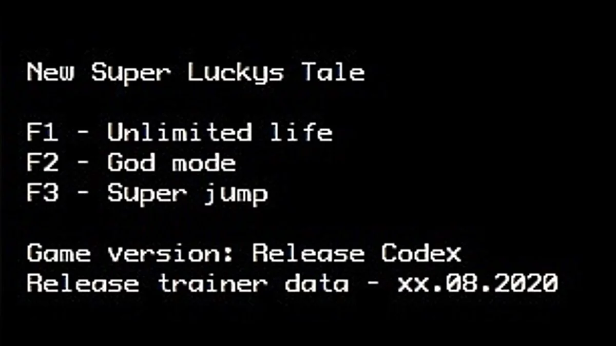 Super Lucky&#039;s Tale — Entraîneur (+3) [Rip Codex] [LIRW / GHL]