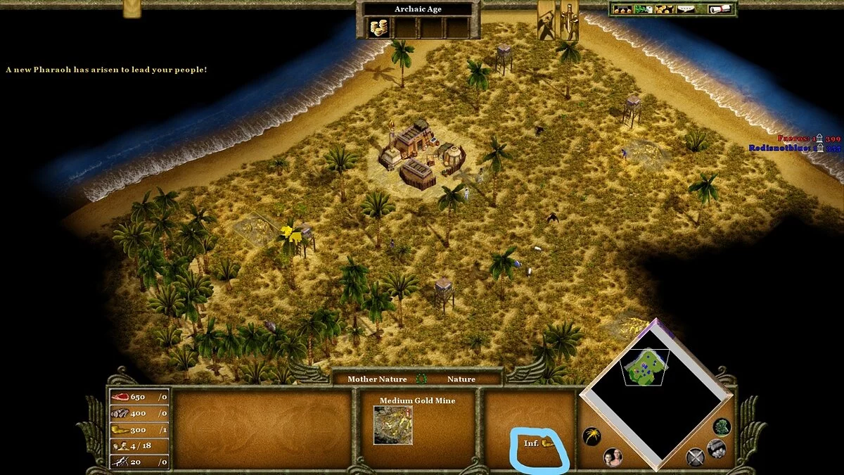 Age of Mythology — Endless gold mine