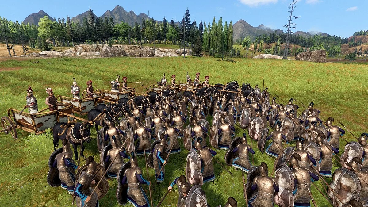 Total War Saga: Troy — Comportamiento realista del carro