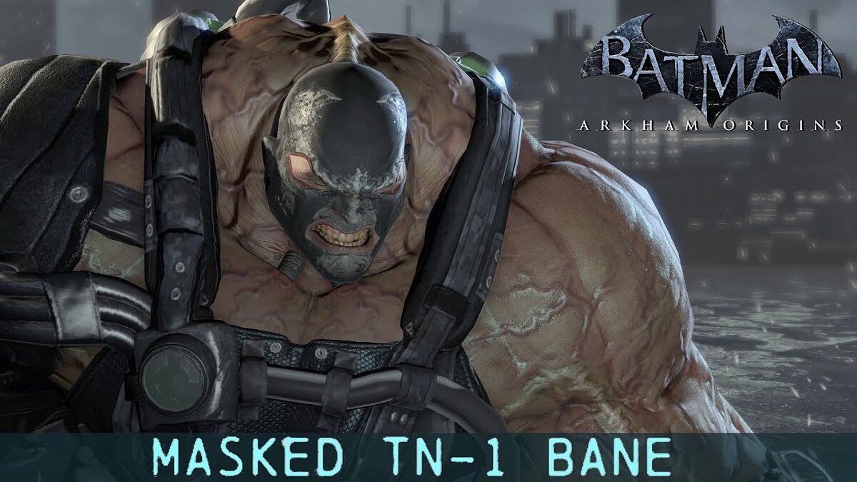 Batman: Arkham Origins — Bane in mask