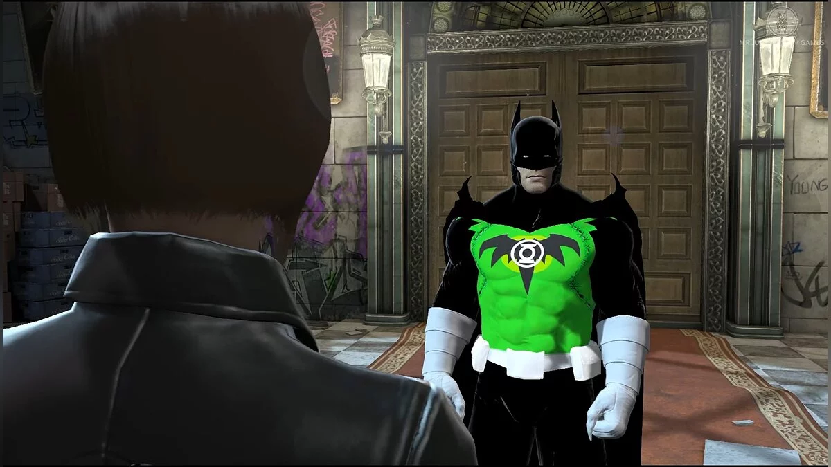 Batman: Arkham Origins — Бэтмен - Зеленый фонарь