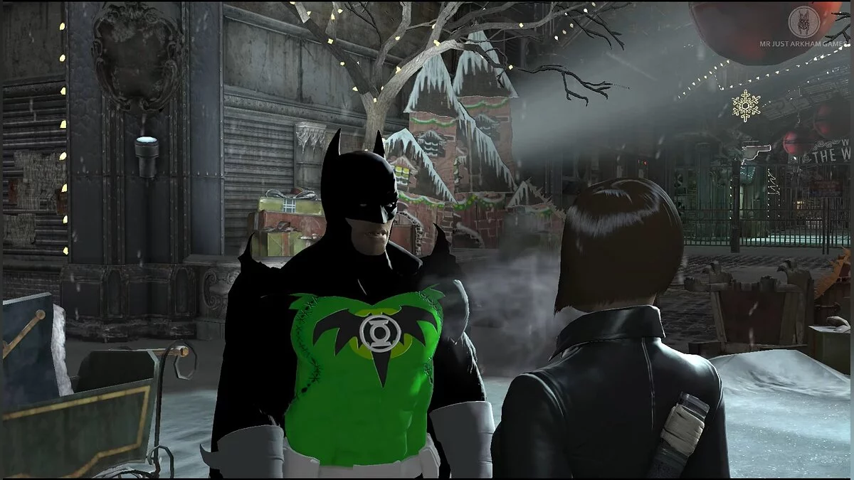 Batman: Arkham Origins — Бэтмен - Зеленый фонарь