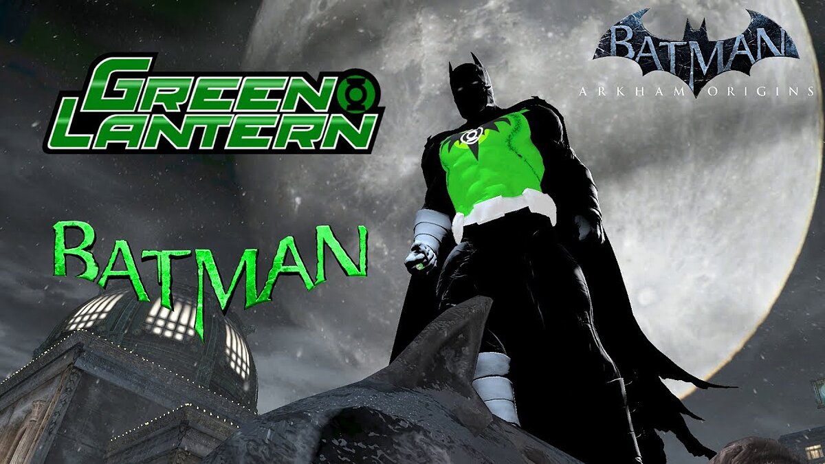 Batman: Arkham Origins — Batman - Green Lantern