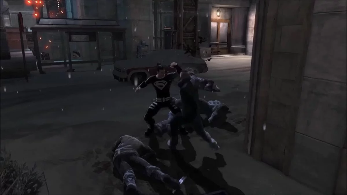 Batman: Arkham Origins — Супермен у чорному костюмі