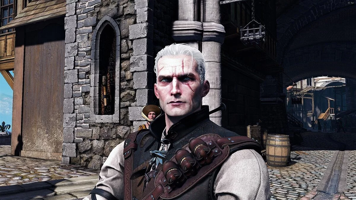 The Witcher 3: Wild Hunt - Complete Edition — La cara delgada de Geralt.